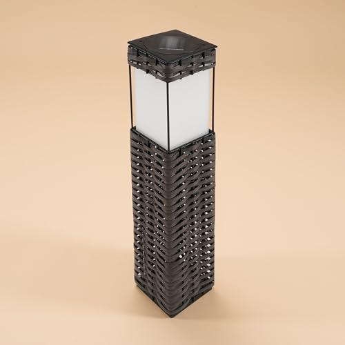 Esotec Solar Standleuchte Rattan, Höhe 50 cm, Lichtfarbe warmweiß 102073 - 7