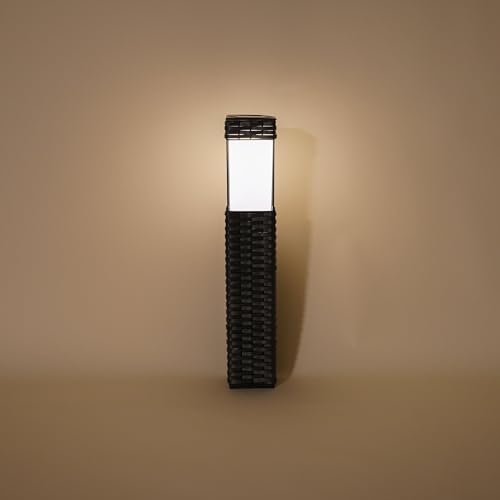 Esotec Solar Standleuchte Rattan, Höhe 50 cm, Lichtfarbe warmweiß 102073 - 8