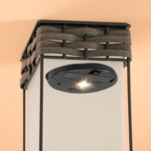 Esotec Solar Standleuchte Rattan, Höhe 50 cm, Lichtfarbe warmweiß 102073 - 9