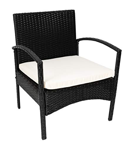 MT MALATEC Gartenmöbel Sitzgruppe Sofa Polyrattan Gartenset Tisch 11965 - 5