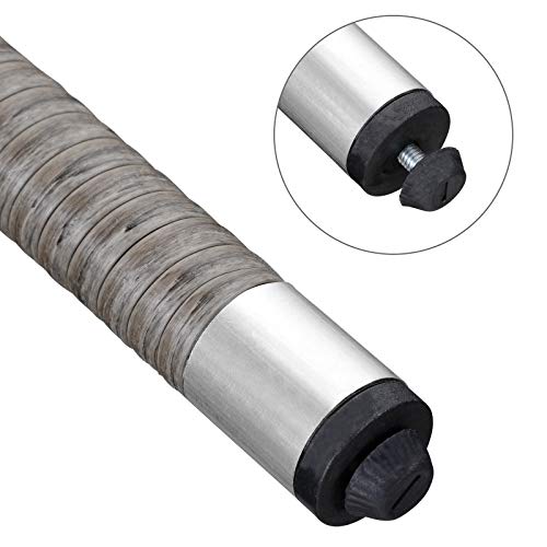 Casaria 2er Set Poly Rattan Gartenstuhl mit Auflage Stapelbar Wetterfest 160 kg Belastbar Stapelstuhl Garten – Beige Grau - 9