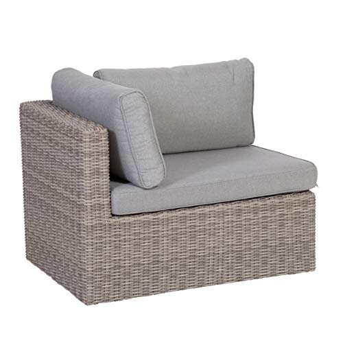 Greemotion Palma Rattan Lounge-Set, grau - 9