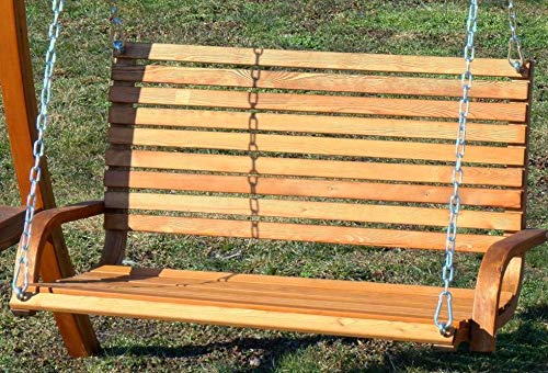 ASS Design Hollywoodschaukel Gartenschaukel Hollywood Schaukel KUREDO-OD aus Holz Lärche - 6