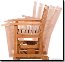 Schaukel aus Holz - 2
