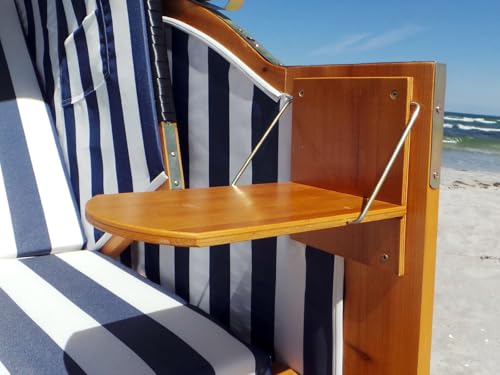 Swing & Harmonie Strandkorb XL – 118cm Rügen Ostsee Sonneninsel Rattan Möbel Polyrattan (anthrazit) - 6