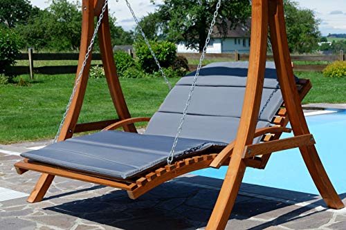 ASS Hängeliege Doppelliege Hollywoodliege aus Holz Lärche Macao-Lounger (ohne Gestell) - 4