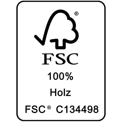 Casaria Sitzgruppe Vanamo 6+1 FSC®-zertifiziertes Eukalyptusholz klappbar 7-TLG Tisch Sitzgarnitur Holz Gartenmöbel Garten Set - 5