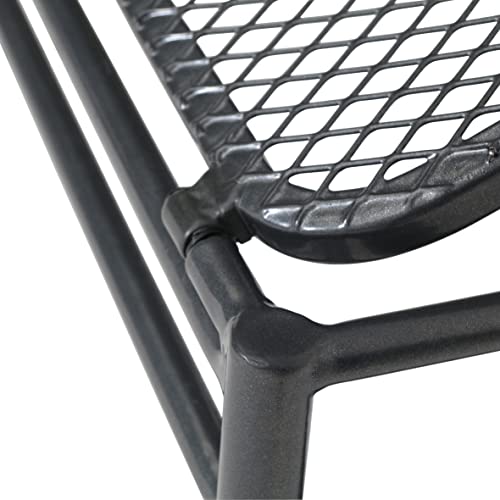 greemotion Loungeset Toulouse eisengrau/grau, Eckbank mit Tisch für In- und Outdoor, Bank mit Rückenverstellung, pflegeleichtes Streckmetallgestell, Sitzelemente einfach umzustellen, ca. 5 Sitzplätze - 12