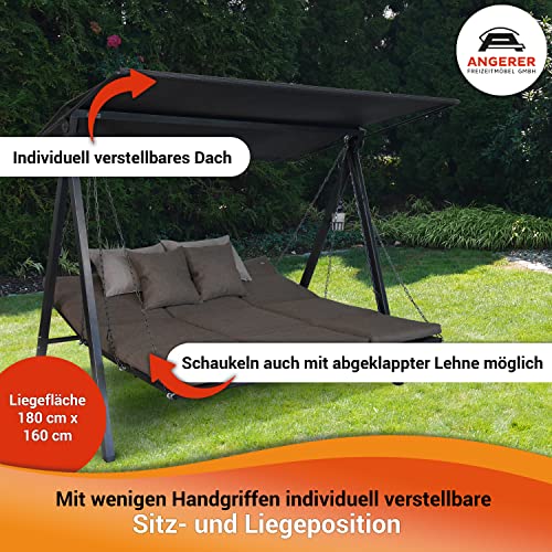 Angerer Lounge Hollywoodschaukel, Taupe - 3