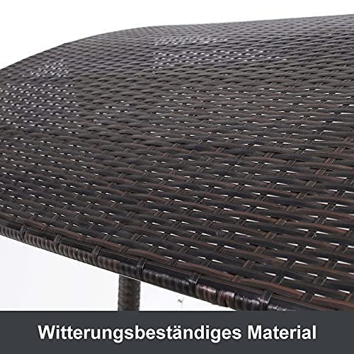 wuuhoo® Hollywoodschaukel Elizabeth 2 – Sitzer mit Sitzauflage – Gartenschaukel aus Polyrattan und verstellbarem Dach, wetterfeste Gartenmöbel - 8