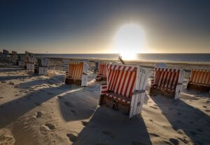 sylt nordsee strandkörbe