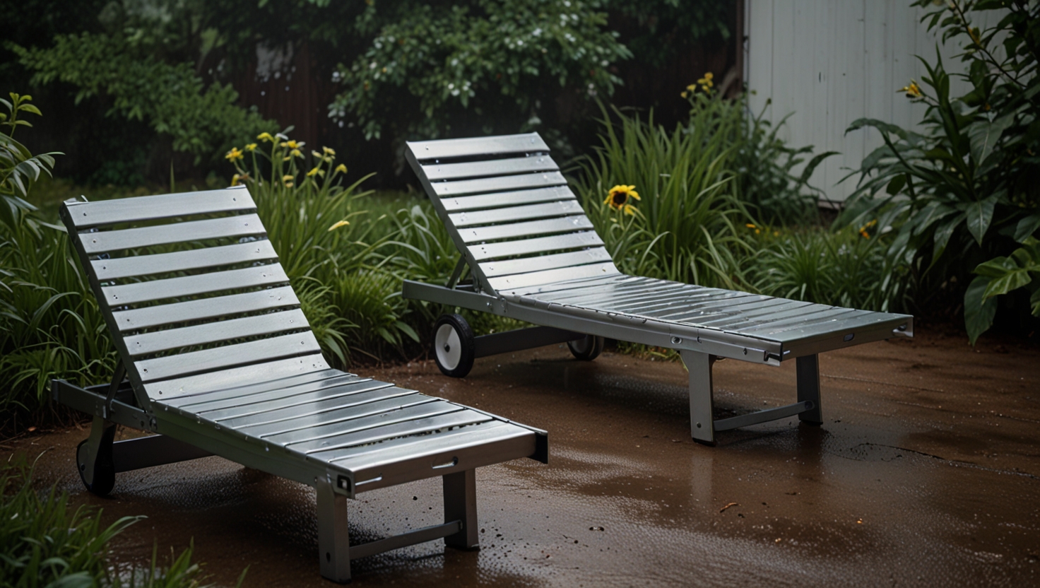 Gartenliege wetterfest