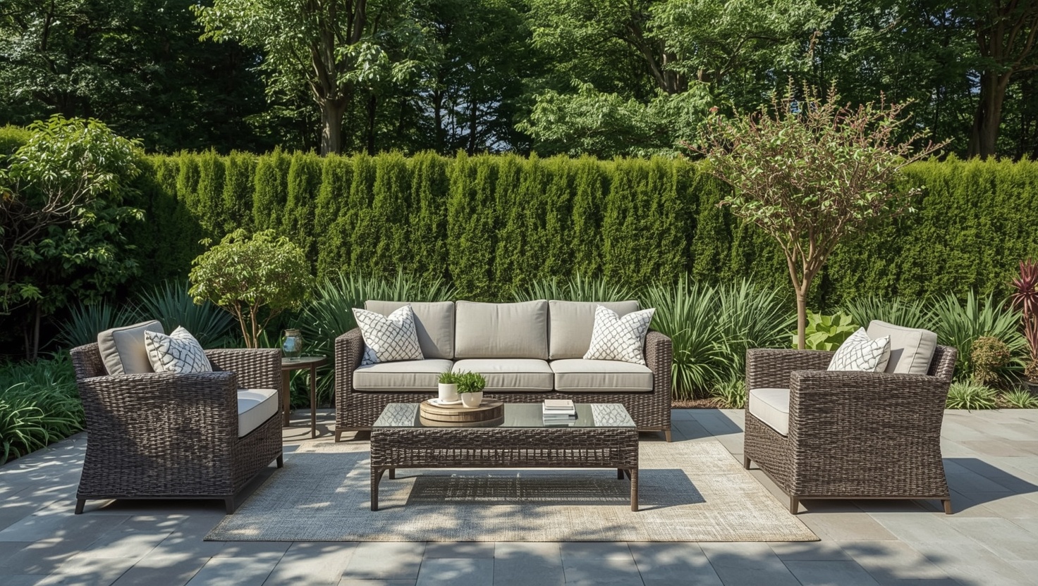Rattan Gartenmöbel günstig